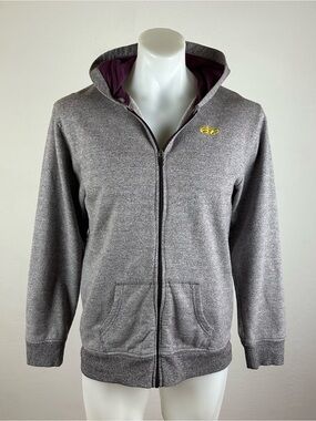 Nike 6.0 Full Zip Hoodie with Purple Hood Lining and 6.0 Yellow Logo